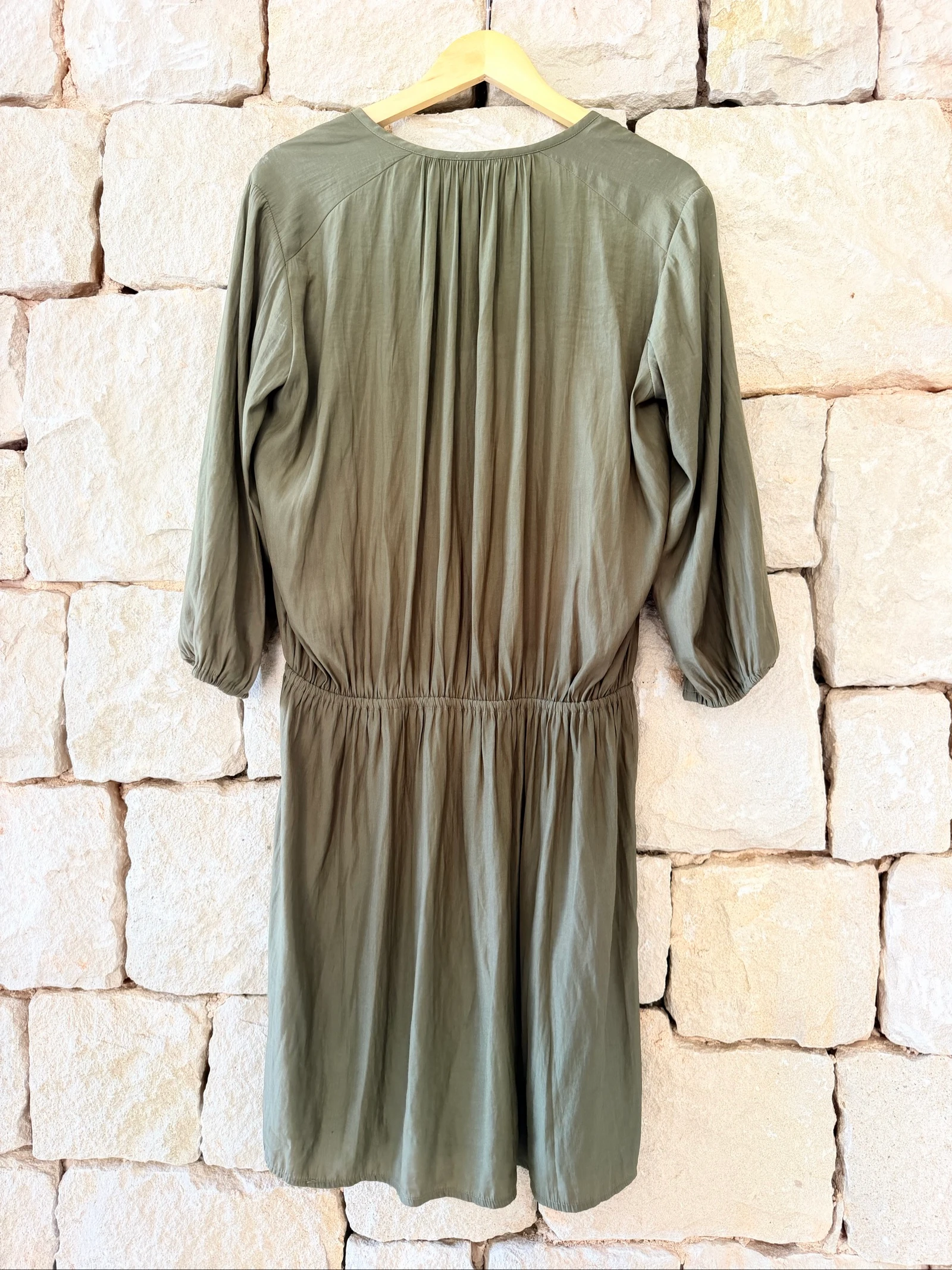 Green dress women Size L by Benetton – photo 2